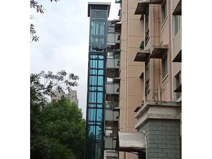 小区观光电梯安装